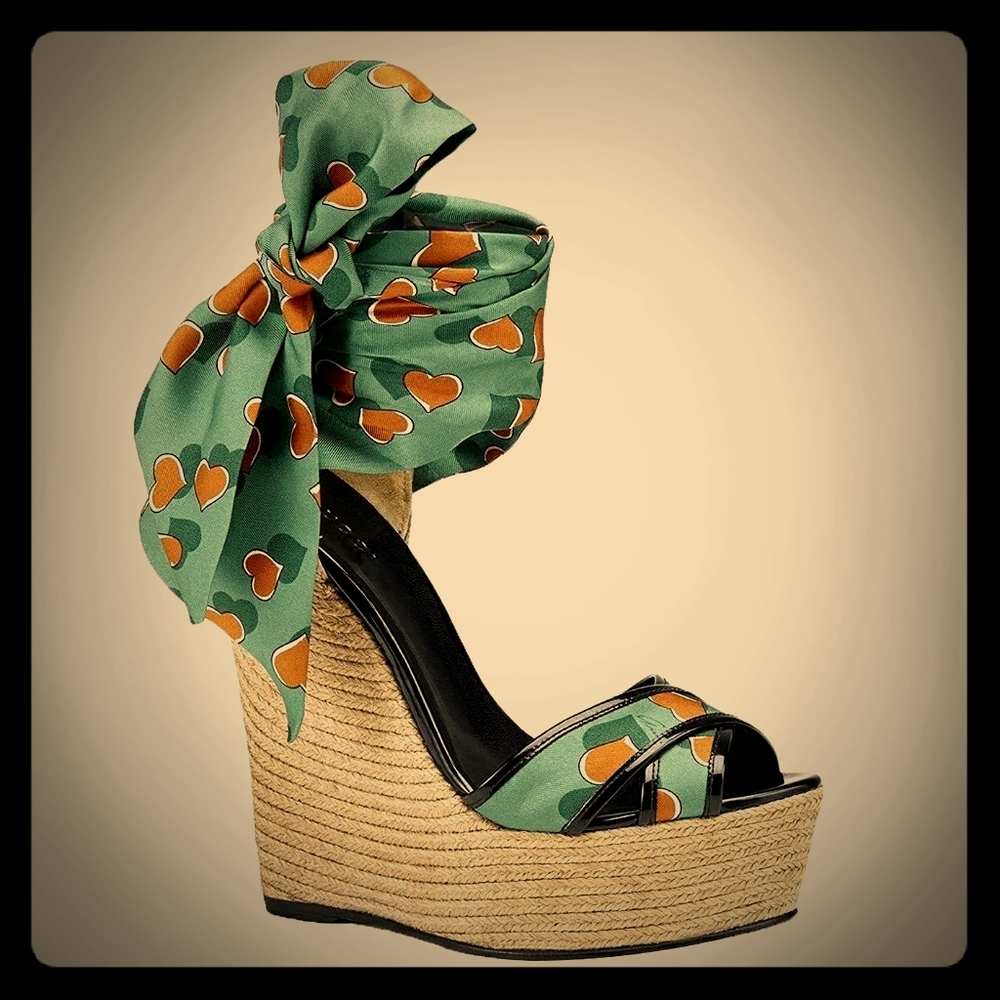 COPY - *NEW *Gucci Espadrille Wedge